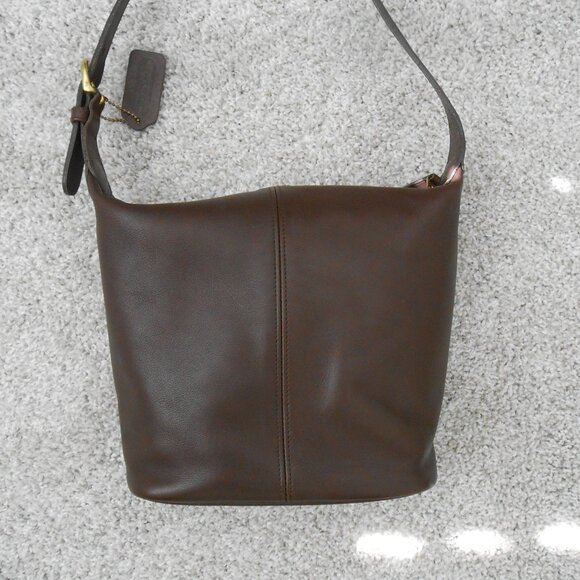 COACH Vintage Helen's Legacy Soft 100% Leather Choc Brown # 4148 - Picture 14 of 16